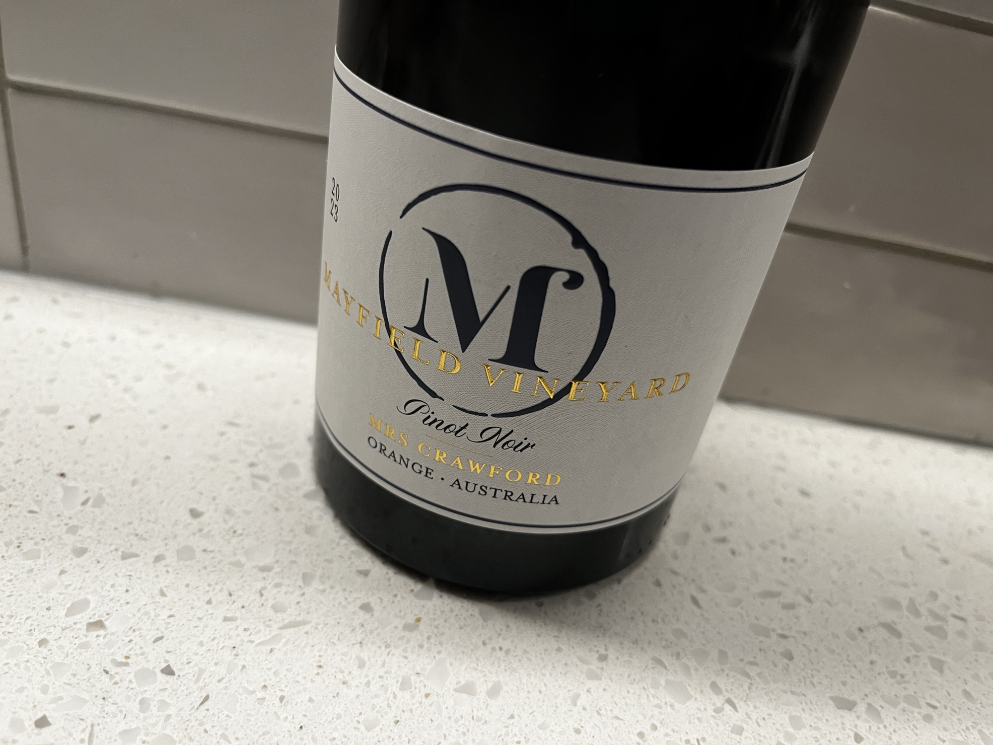 Review: Mayfield Vineyard Mrs Crawford Pinot Noir 2023