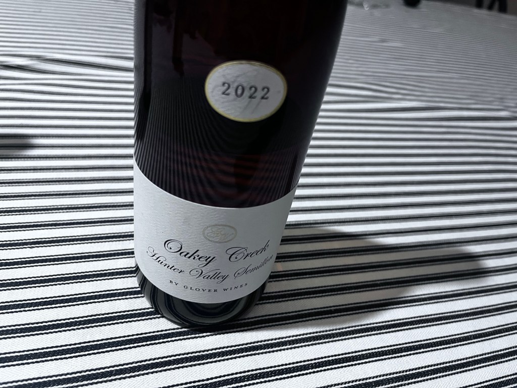 Glover Wines Oakey Creek Semillon 2022
