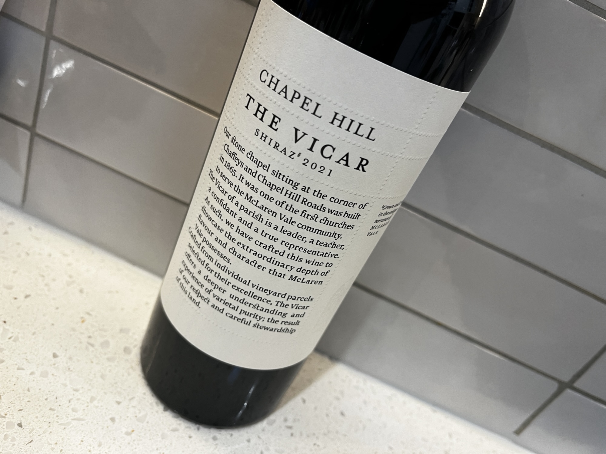 Review: Chapel Hill The Vicar 2021. Bold, and proudly so