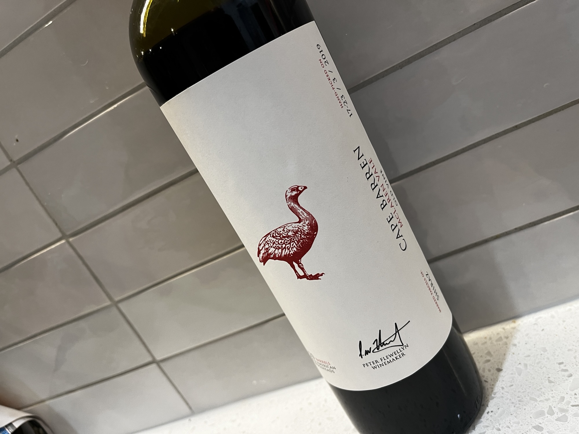 Review: Cape Barren Old Vine Shiraz 2019