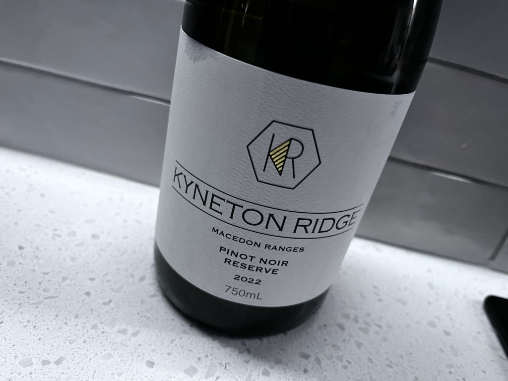 Review: Kyneton Ridge Pinot Noir Reserve 2022