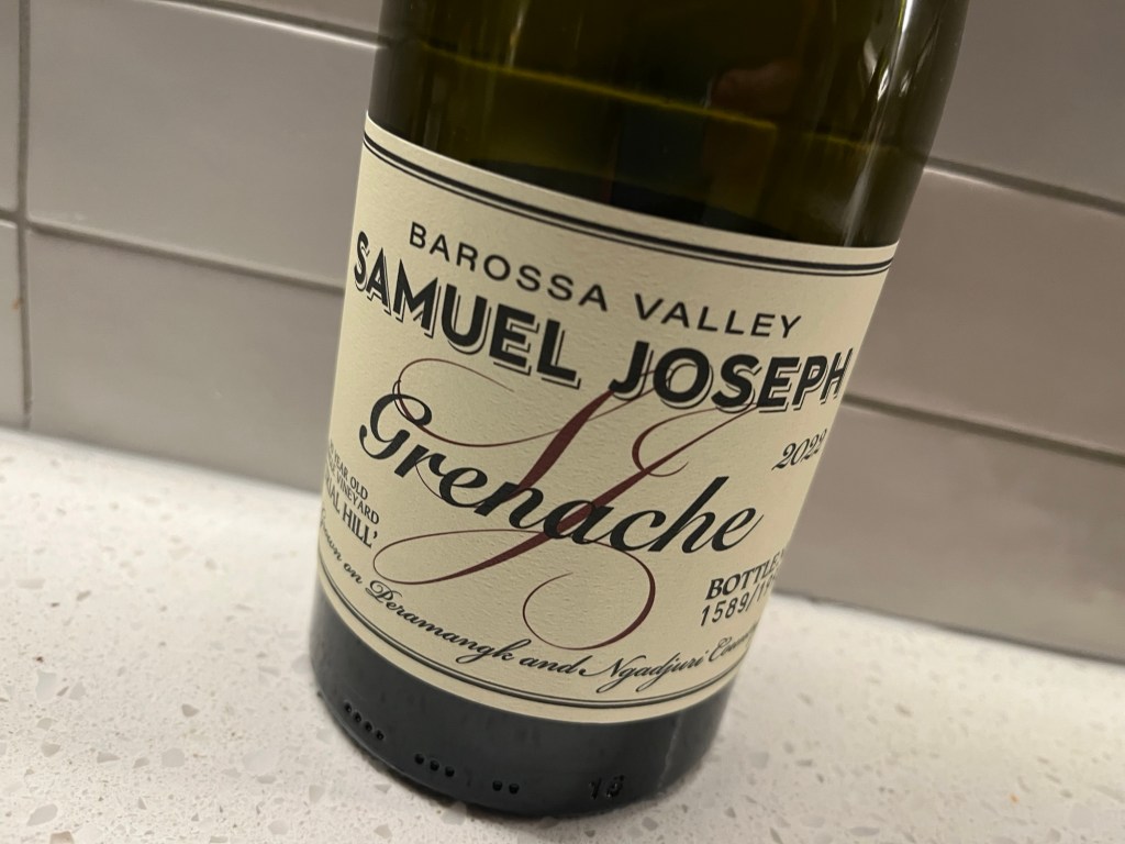 Samuel Joseph Trial Hill Grenache 2022