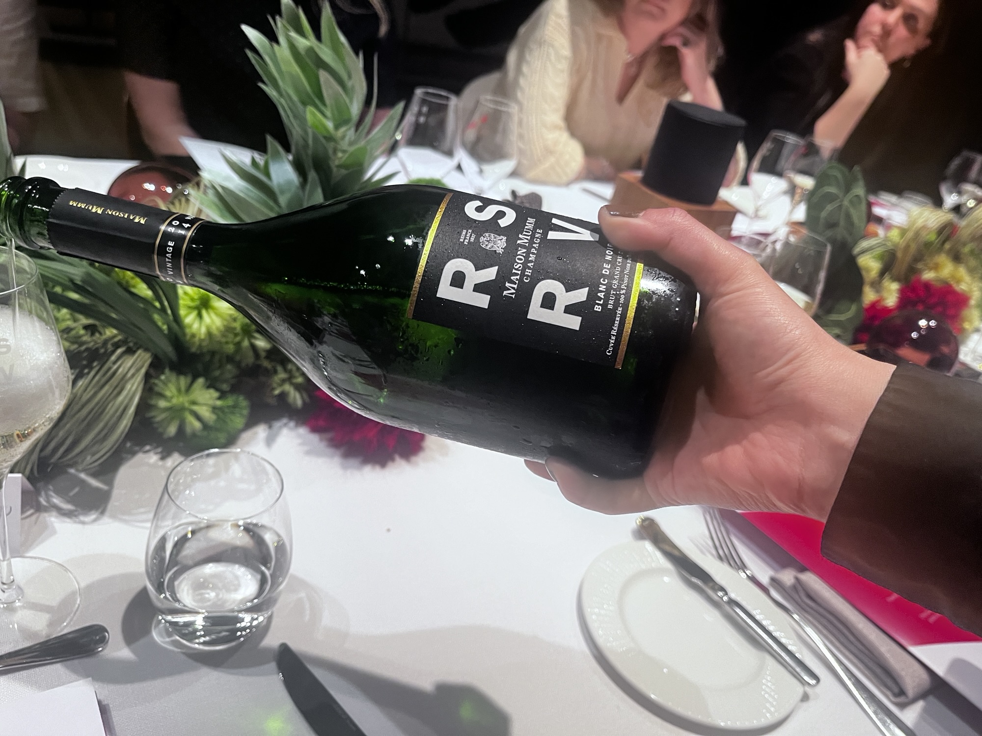 Tasting Champagne textures with G.H. Mumm Cuvée Lalou 2006