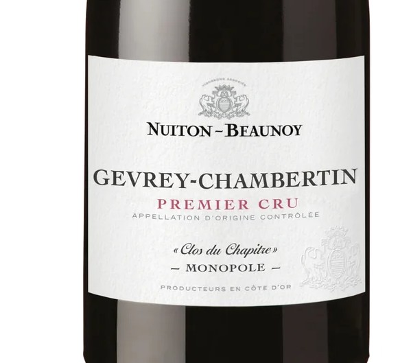 Review: Nuiton-Beaunoy Gevrey Chambertin 1er Cru Clos du Chapitre Monopole 2021