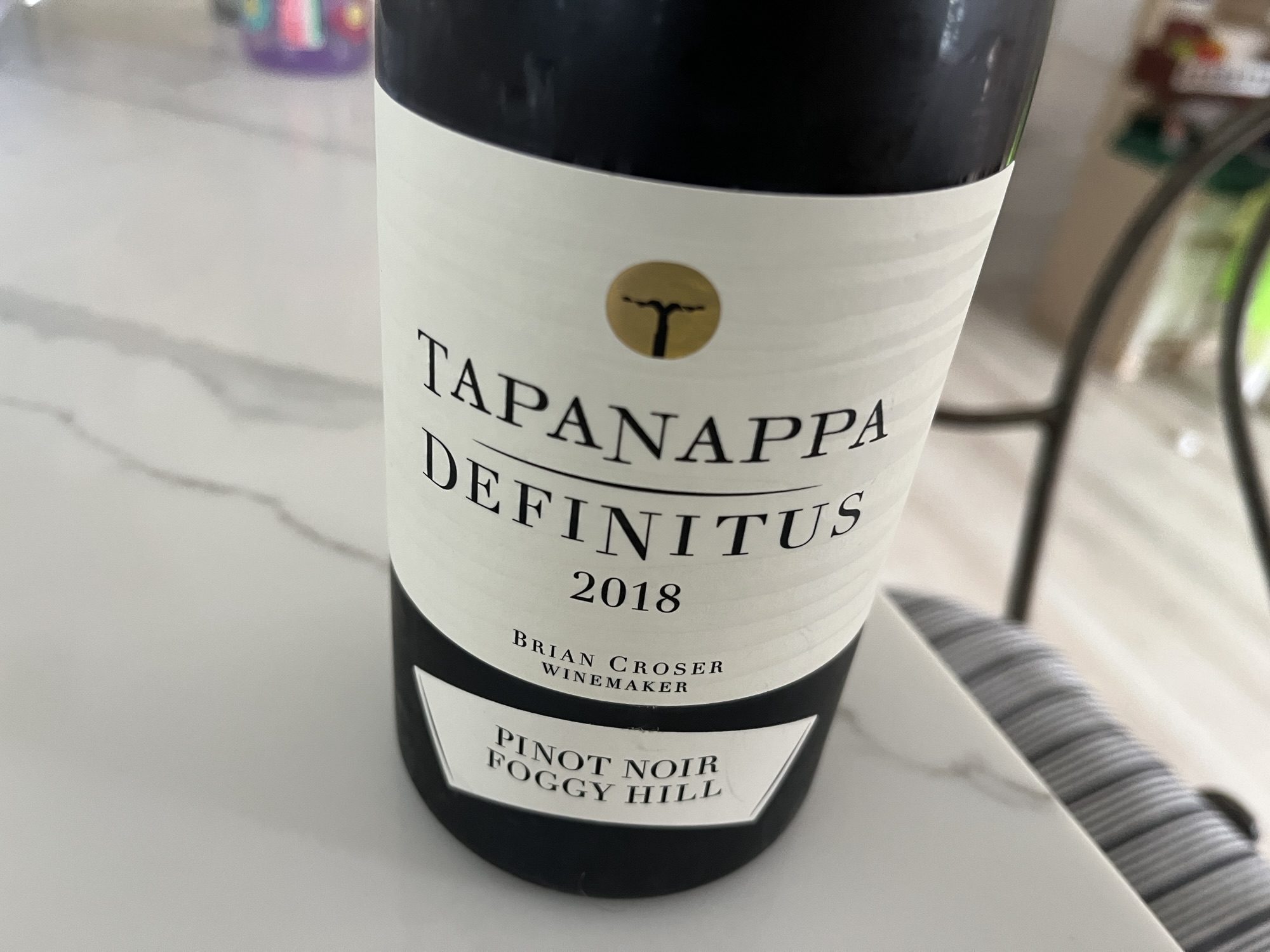 A little maturity goes a long way: the re-released Tapanappa Definitus Foggy Hill Pinot Noir 2018