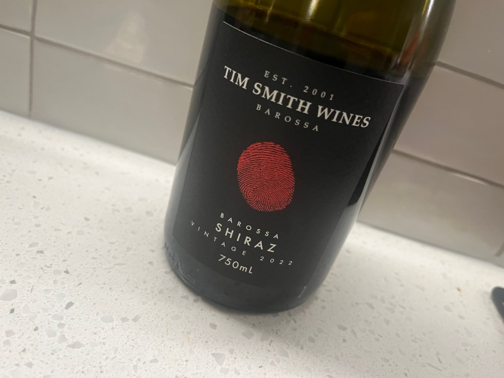 Tim Smith Wines Barossa Shiraz 2022