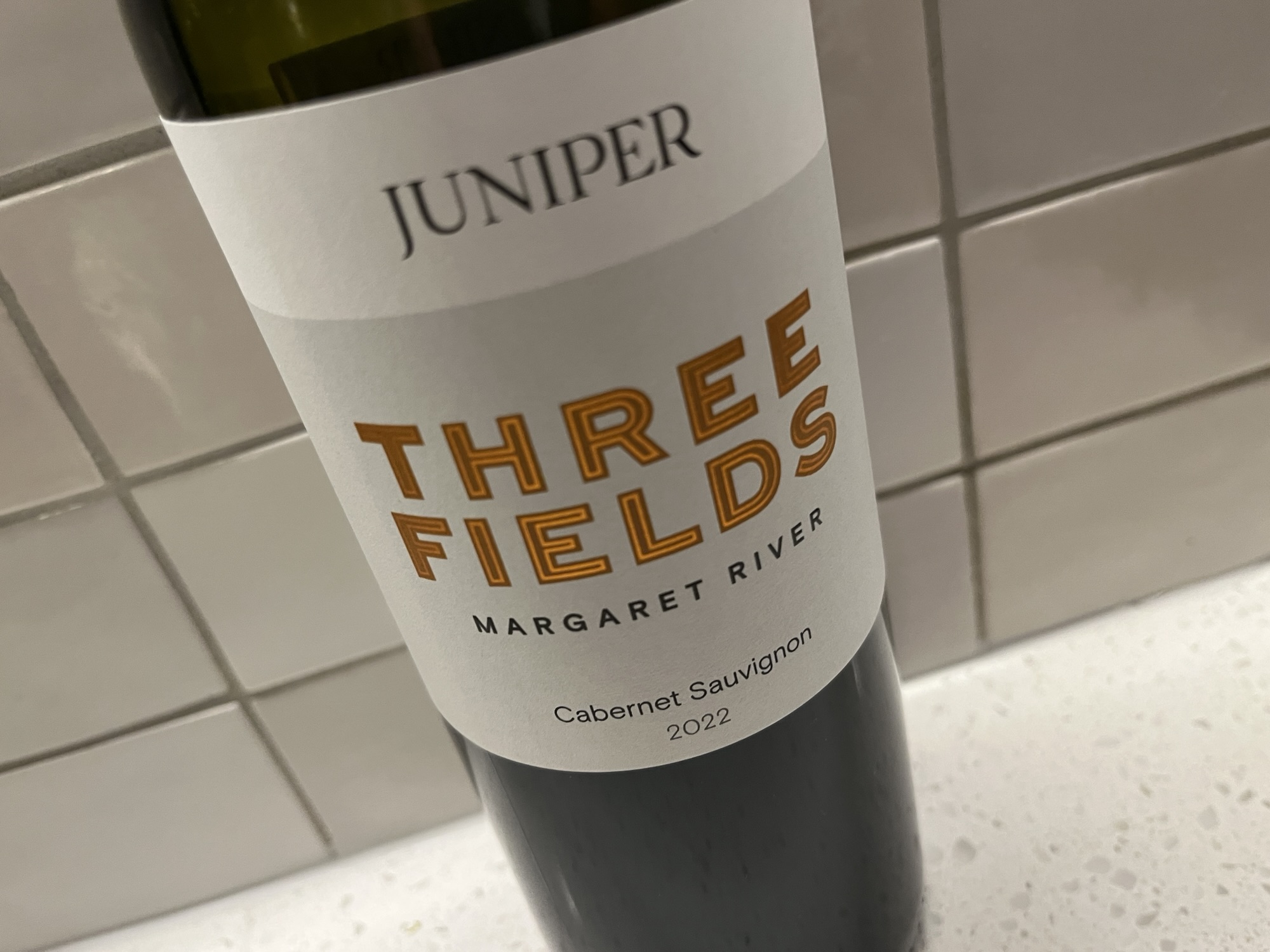 The (slightly) sharp Juniper Three Fields Cabernet Sauvignon 2022