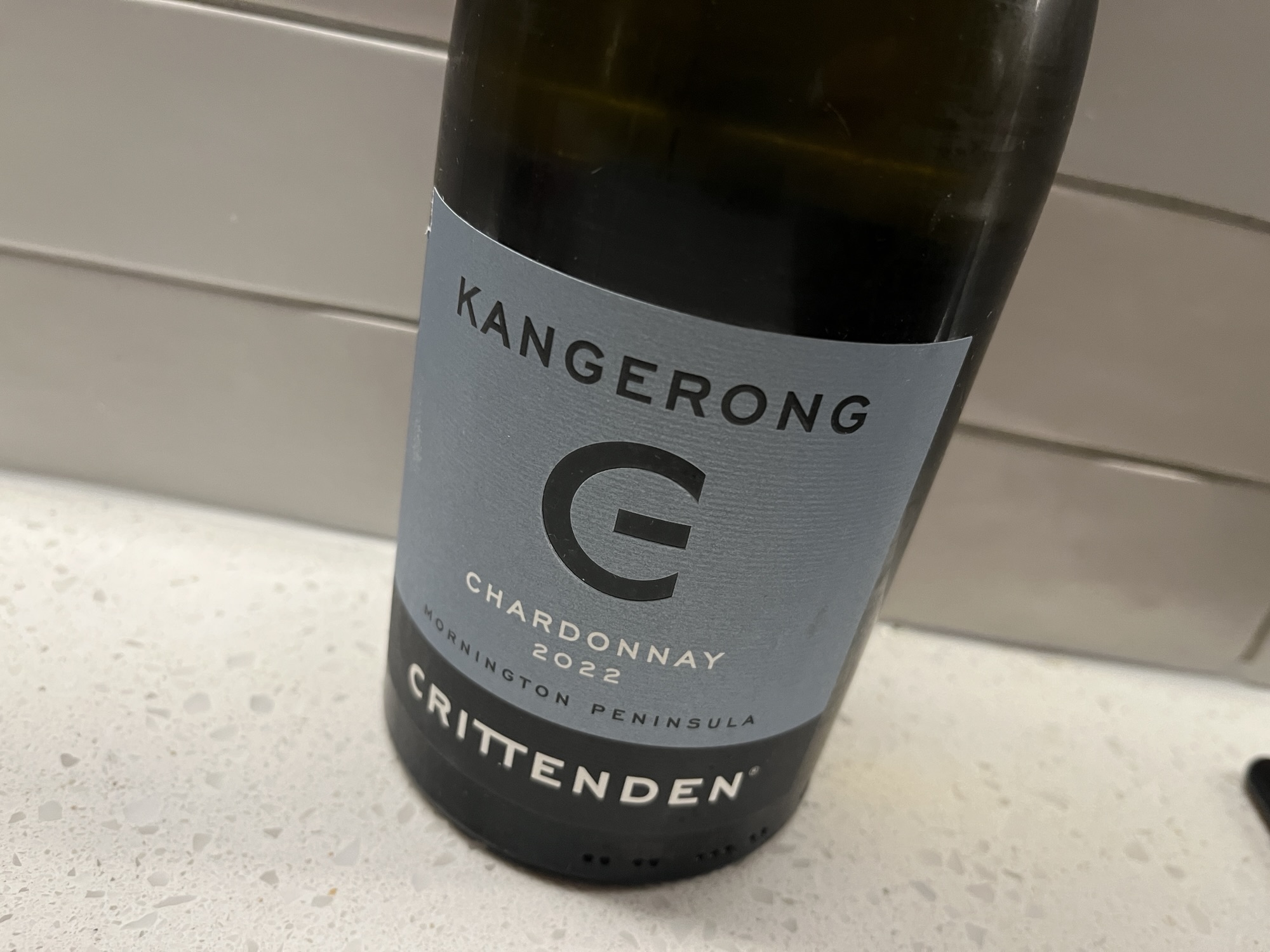 A little patience for the Crittenden Kangerong Chardonnay 2022?