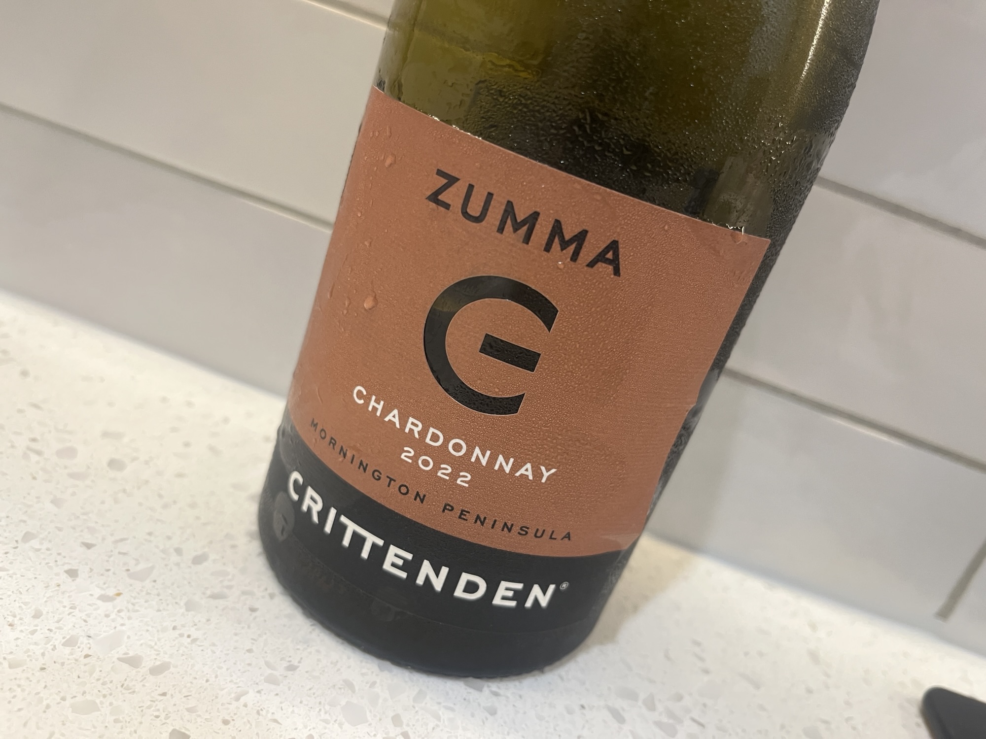 The Crittendens deliver with a delicious Zumma 2022 Chardonnay