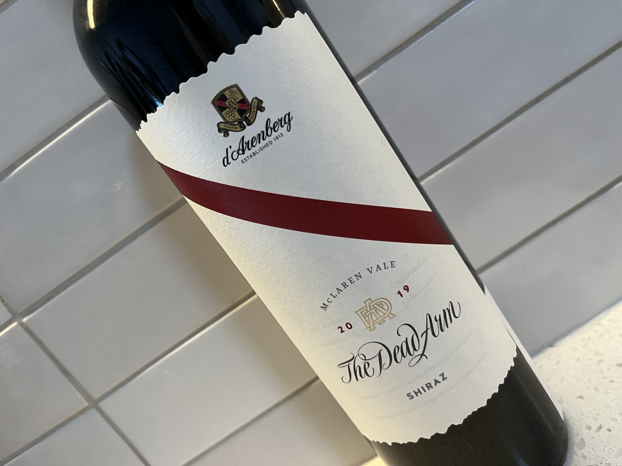 A better d’Arenberg Dead Arm Shiraz?