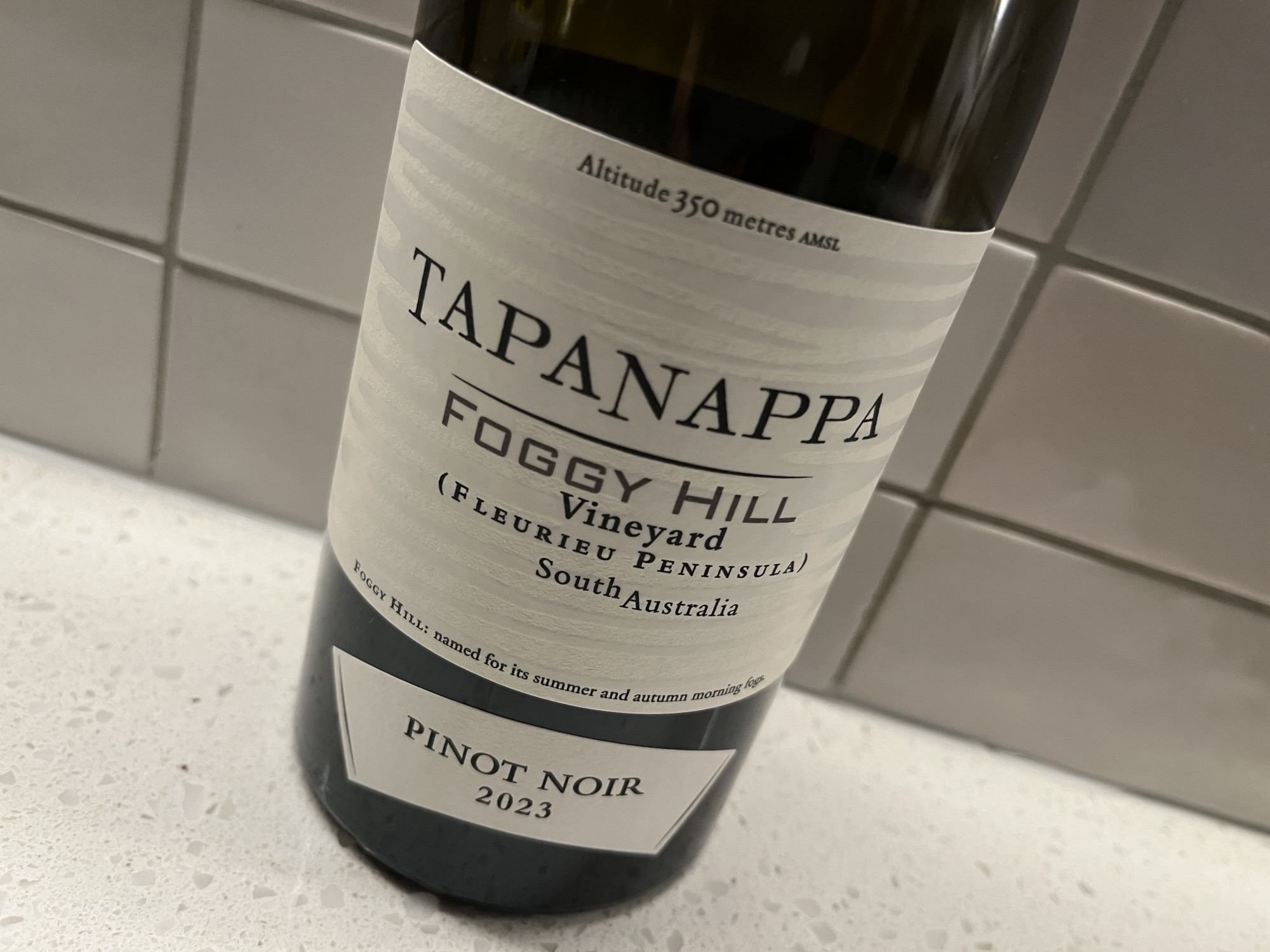 Is this the best balanced Tapanappa Foggy Hill Vineyard Pinot Noir yet?