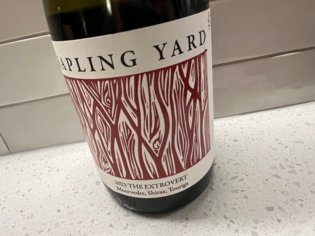 Sapling Yard The Extrovert Mourvedre Shiraz Touriga 2023