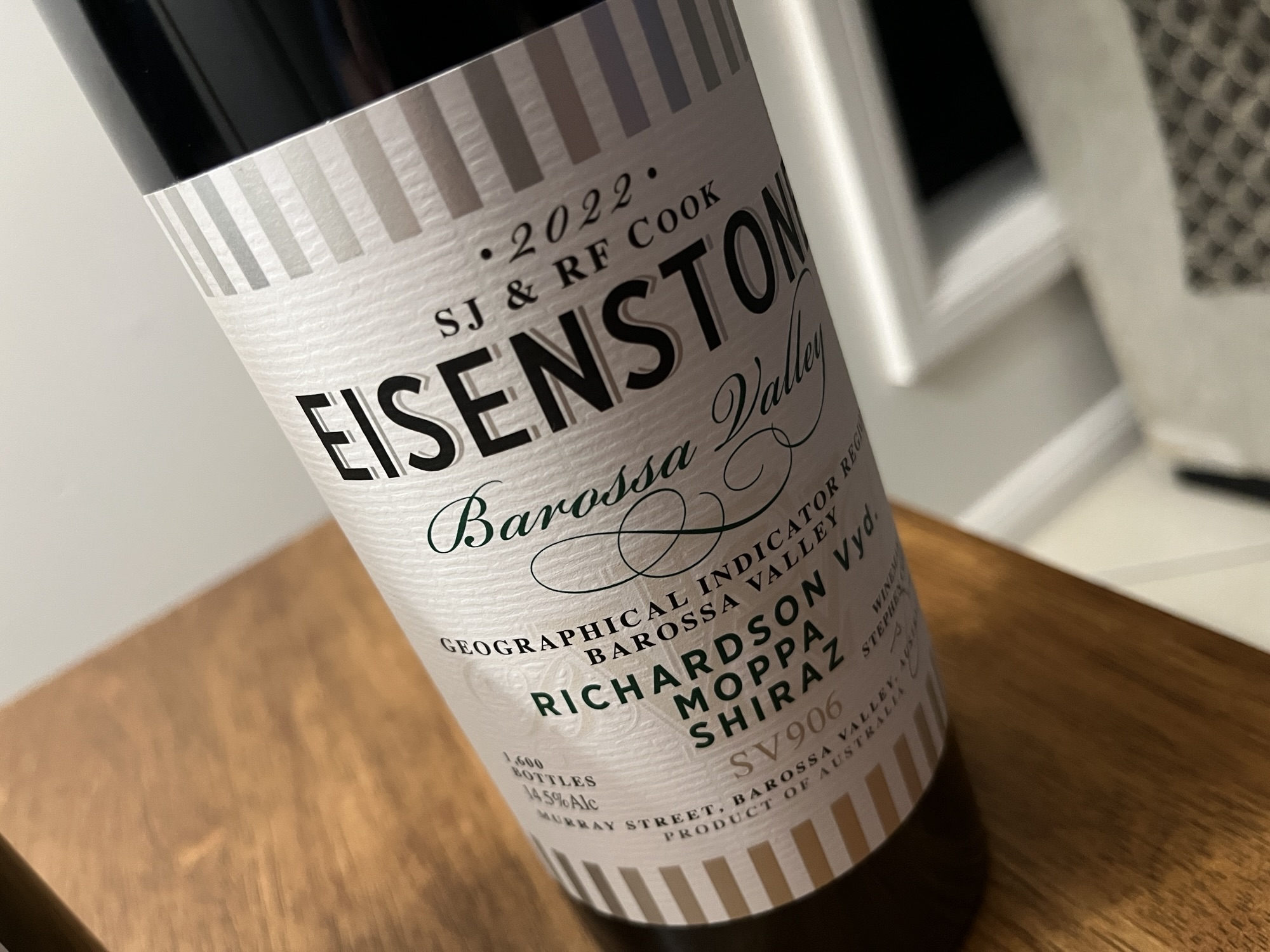 The quiet Barossan cult Shiraz? Exploring the 2022 Eisenstone releases.