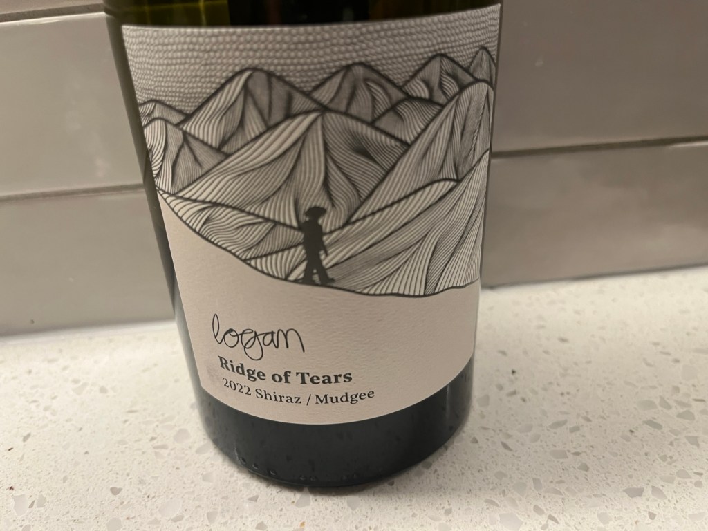 Logan Ridge of Tears Mudgee Shiraz 2022