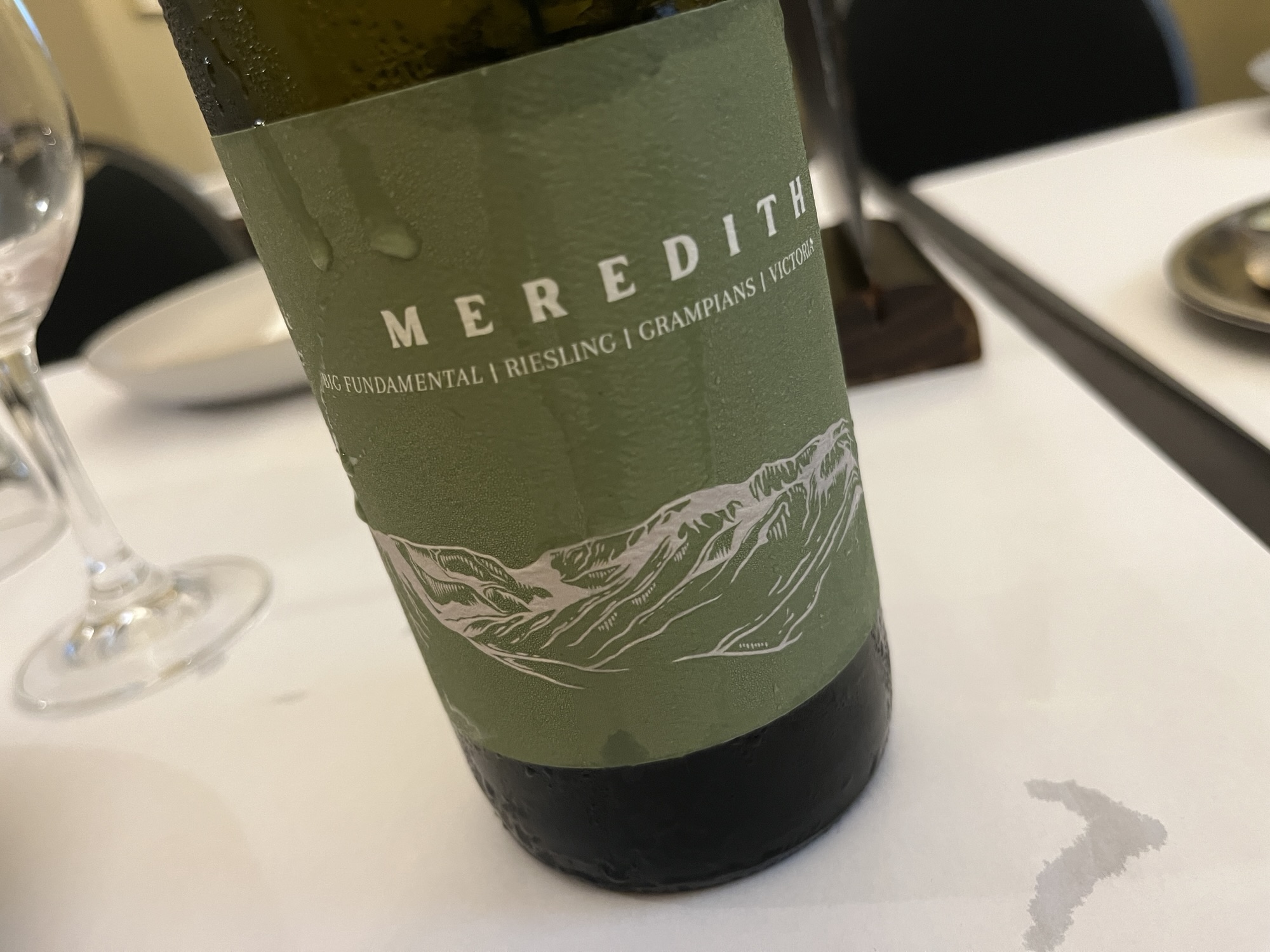 More Meredith interest with the Big Fundamental Riesling 2024