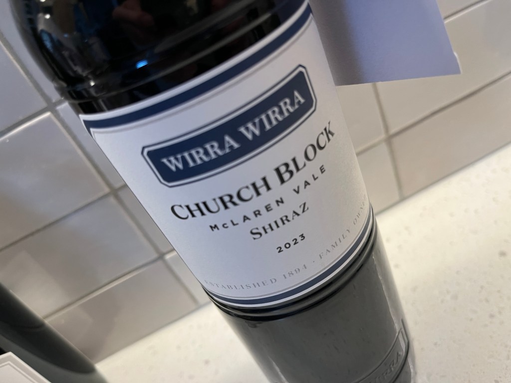 Wirra Wirra Church Block Shiraz 2023