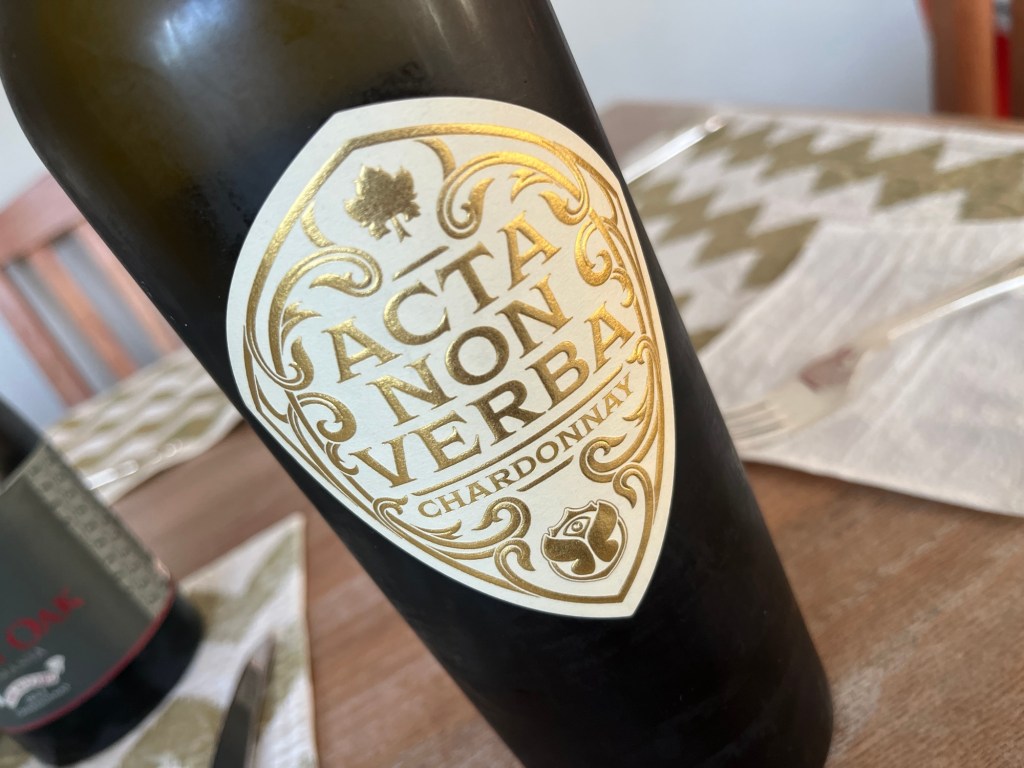 Anvers Acta Non Verba Chardonnay 2022