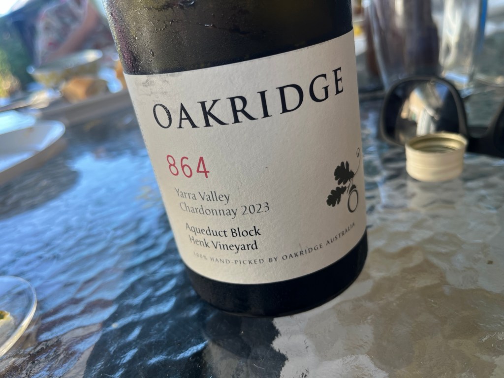 Oakridge 864 Aqueduct Block Henk Vineyard Chardonnay 2023