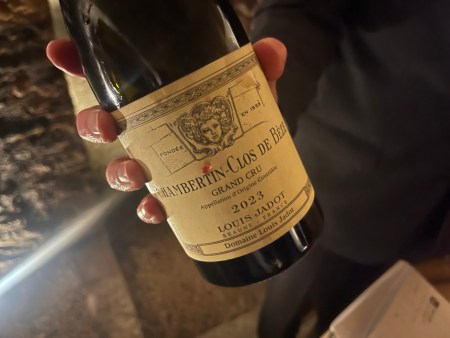 The Burgundy final drop  nothing but Grand Cru and heroes