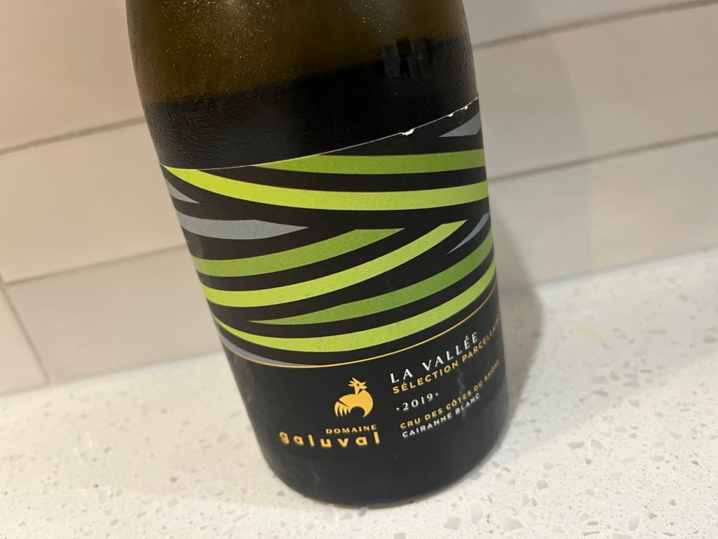 Domaine Galuval La Vallée Cairanne Blanc 2019