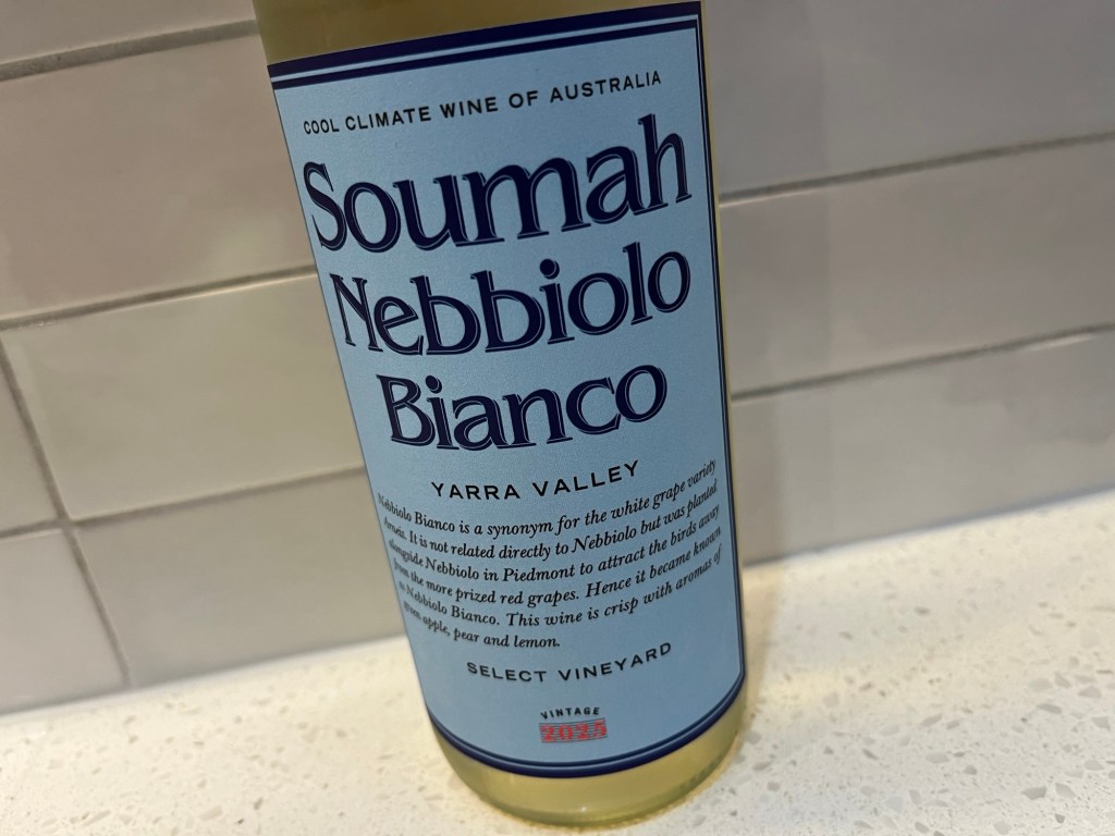 Soumah Nebbiolo Bianco 2025